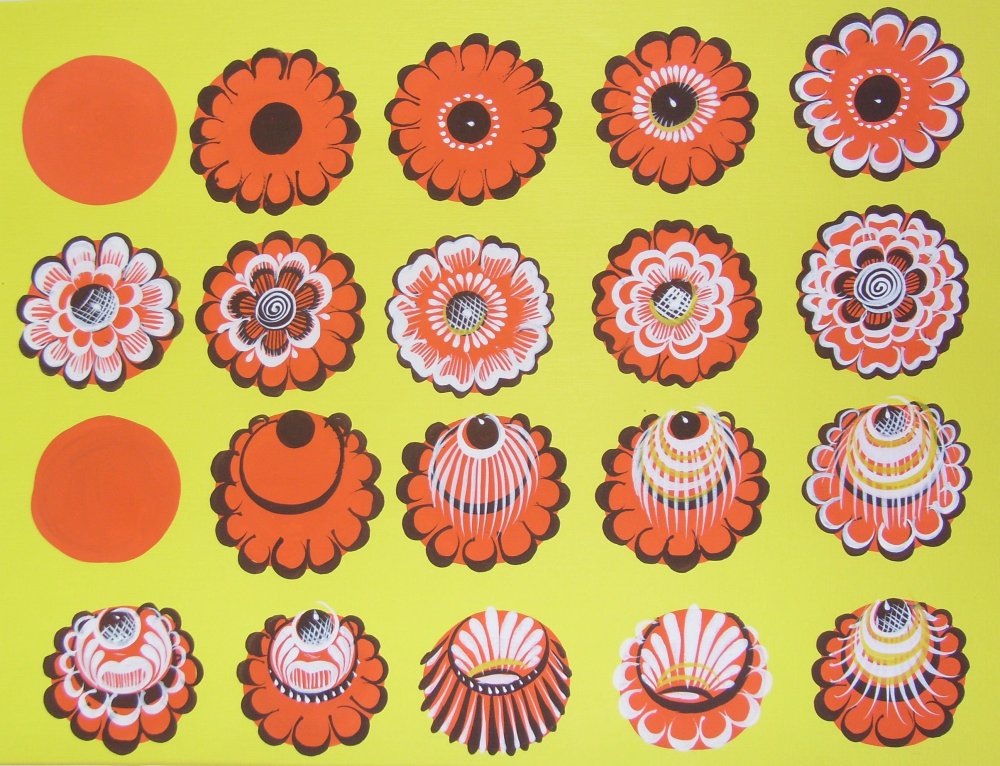 Основные элементы дымковской росписи