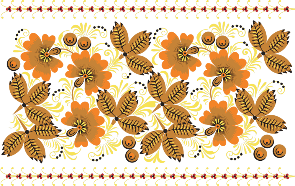 Дымковская игрушка вектор