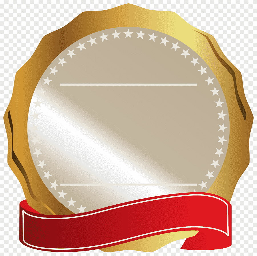 Круглая рамка с лентой