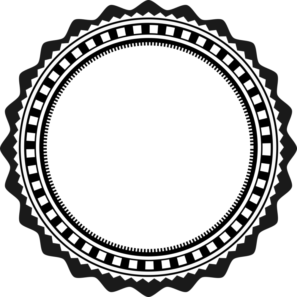 Круглая печать