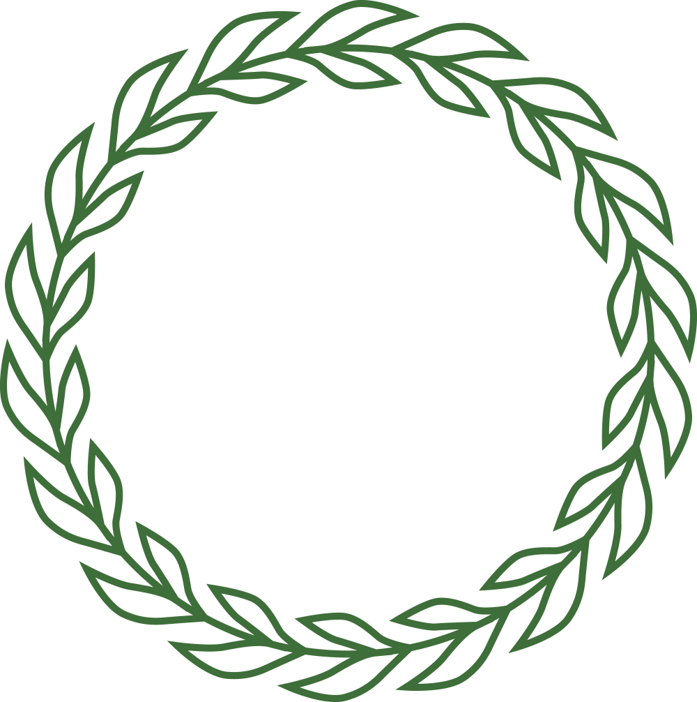 Венок круглый