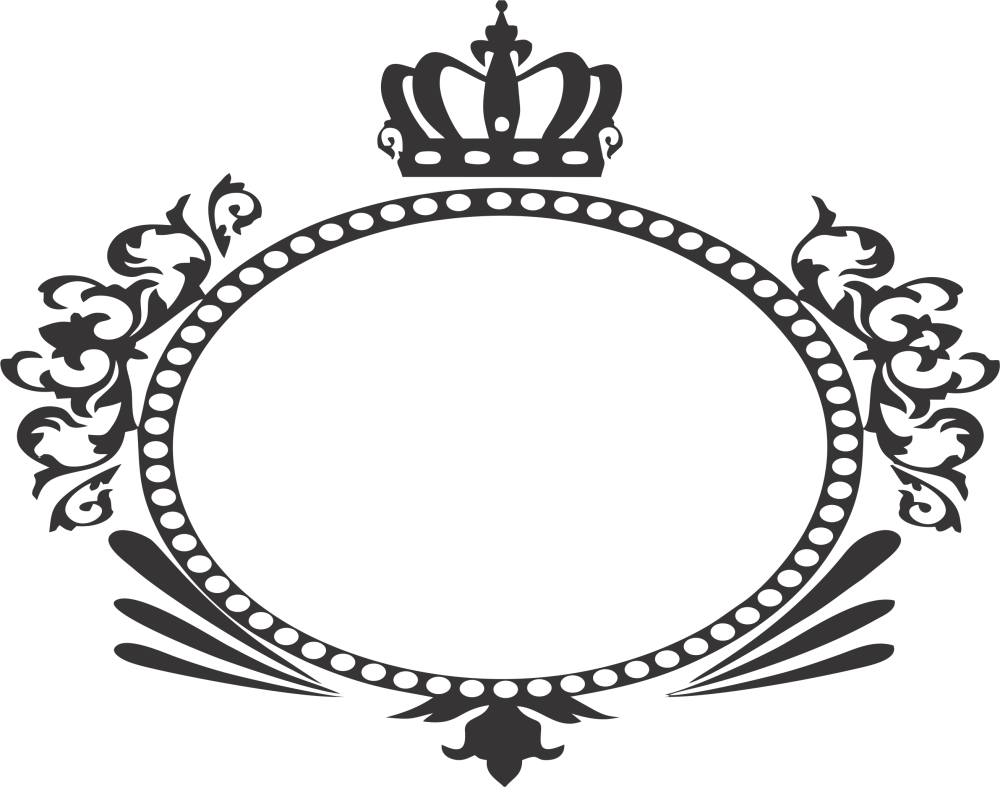 Орнамент в овале