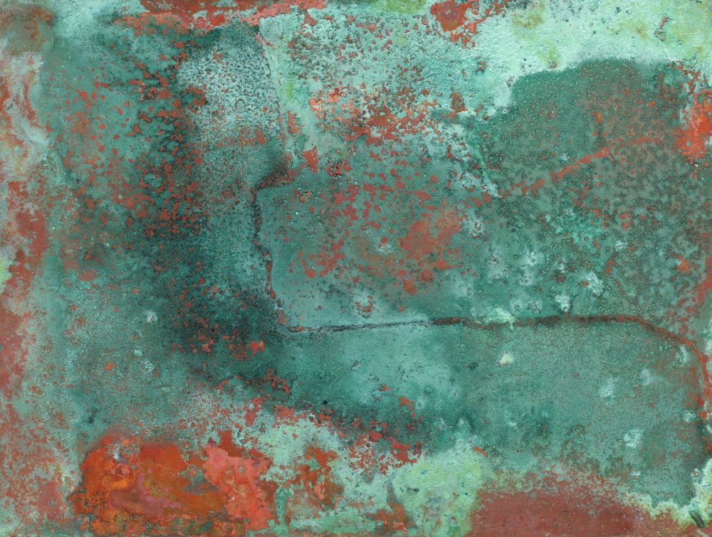 Окисленная медь текстура