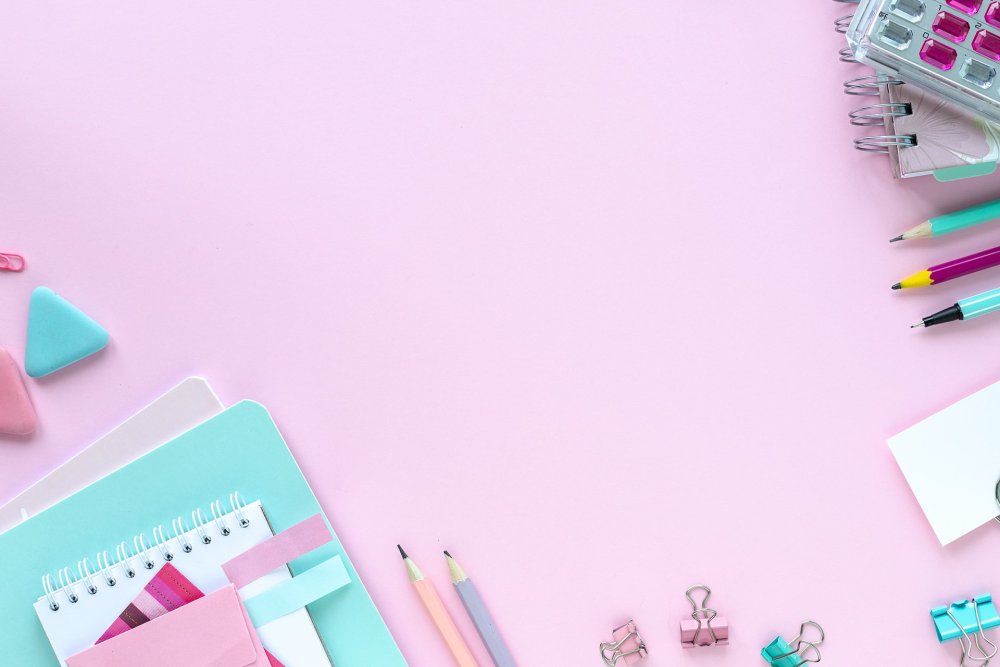 Канцтовары фон