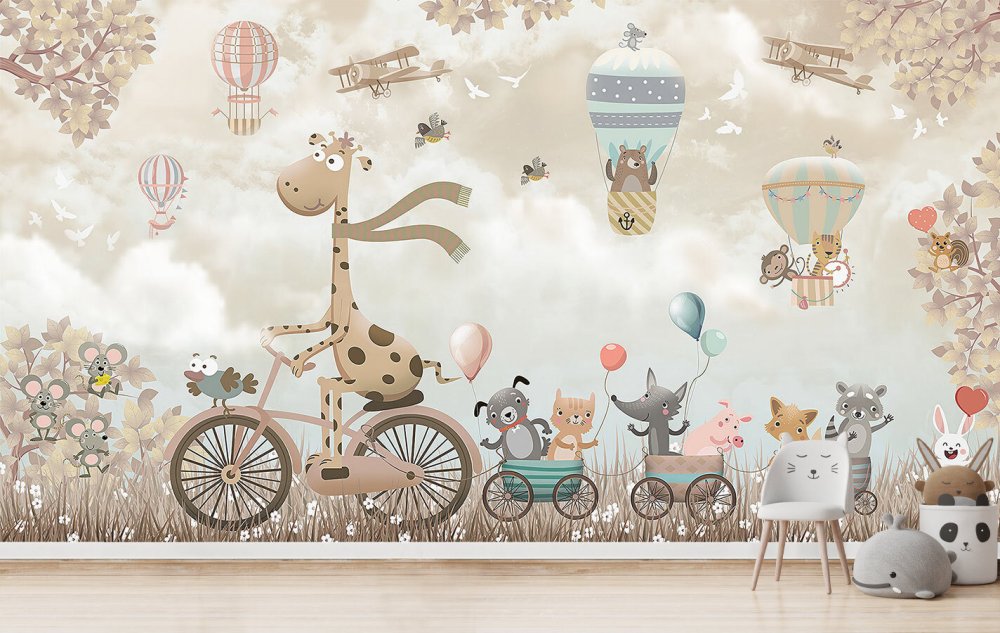 Детские фотообои на стену