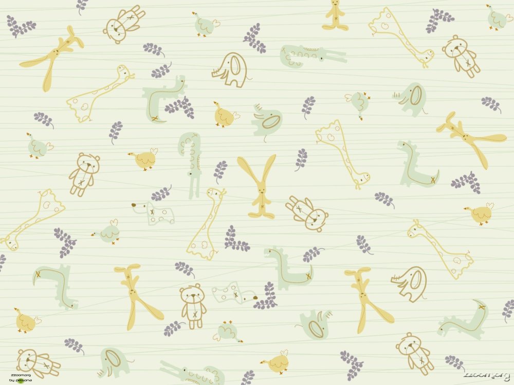 Обои на стену в детскую бесшовные
