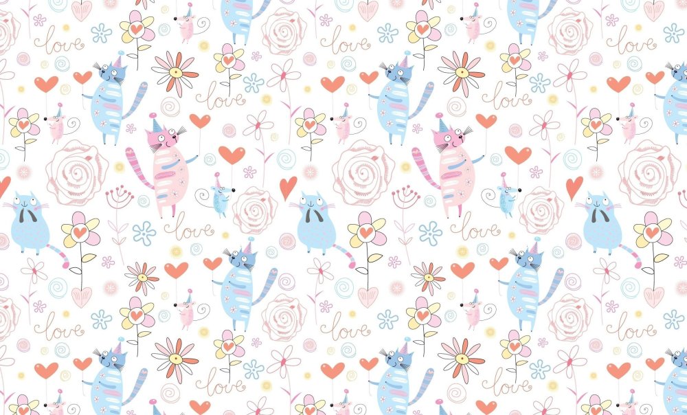 Детский фон паттерн