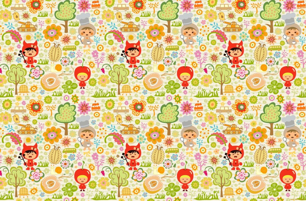 Фон красочный детский