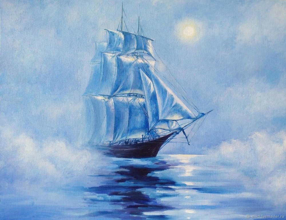 Парусник рисунок