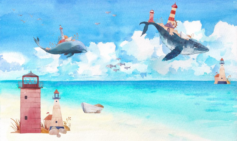 Море иллюстрация