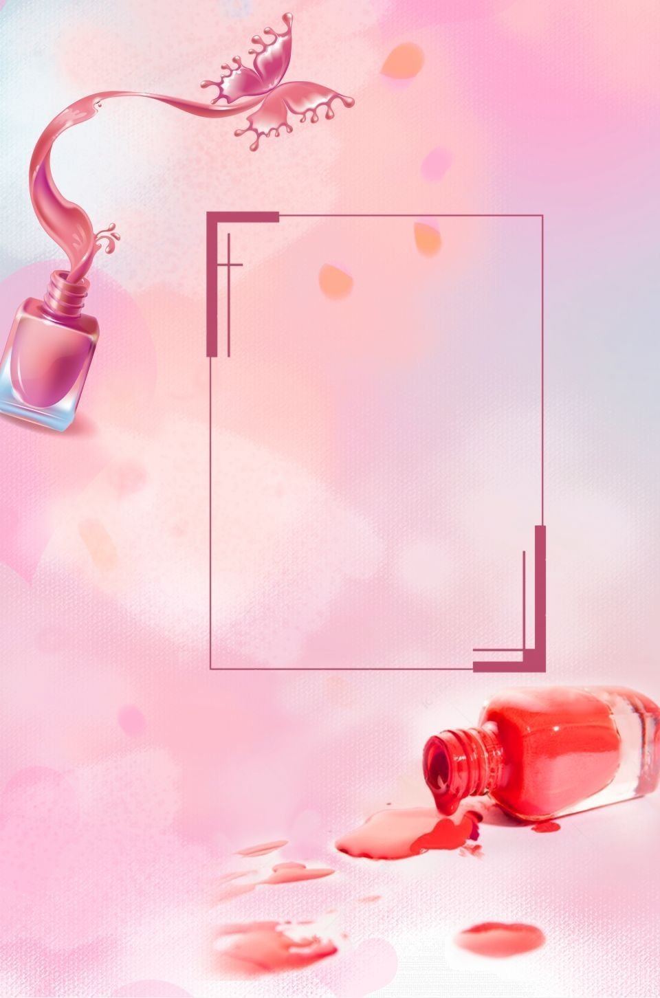 Маникюр фон