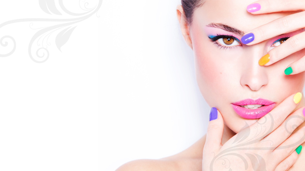 Фон для визитки маникюр