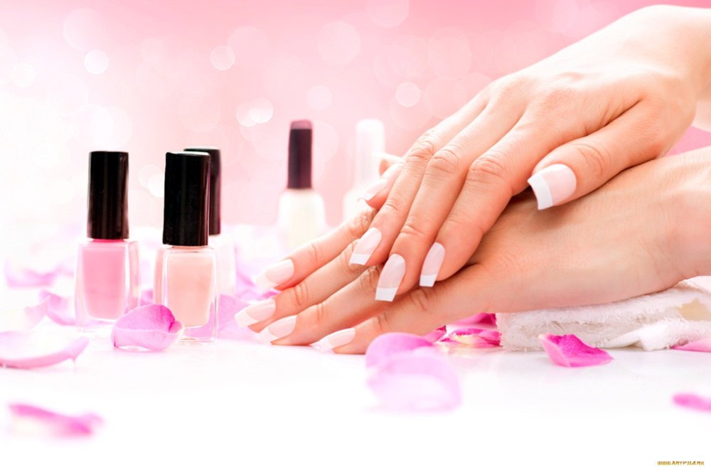 Маникюр фон