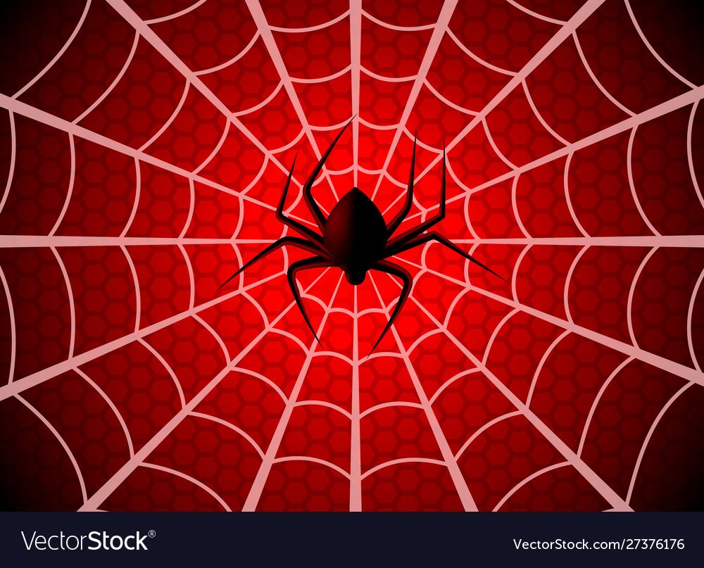 Имитация паутины на прозрачном фоне