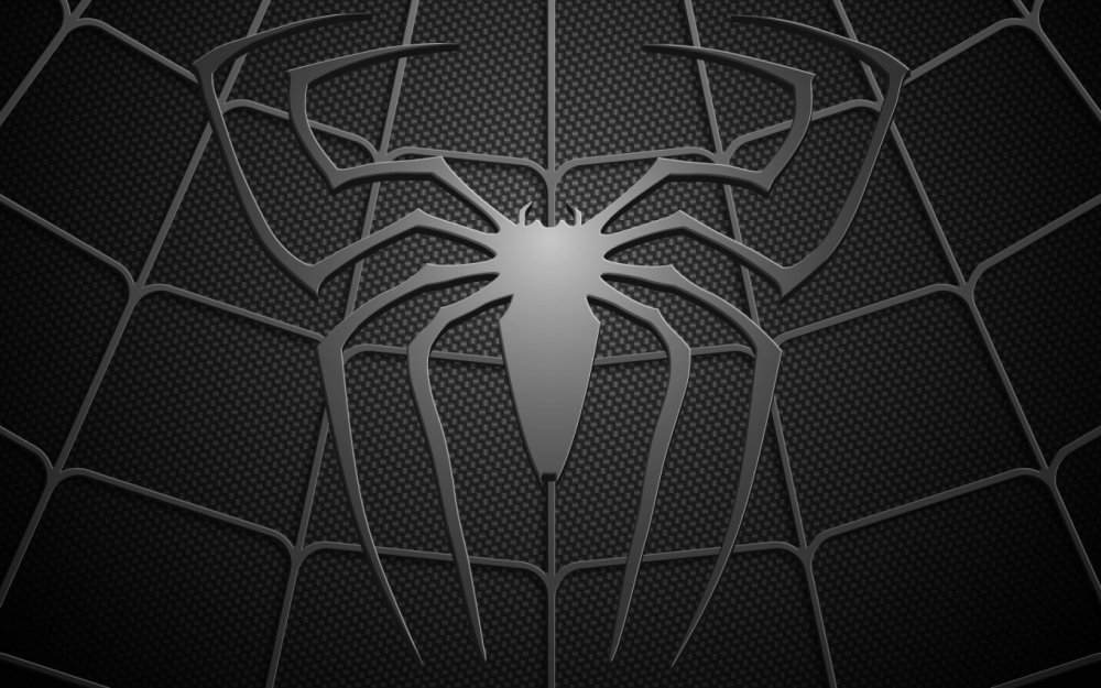 Паутина на оранжевом фоне