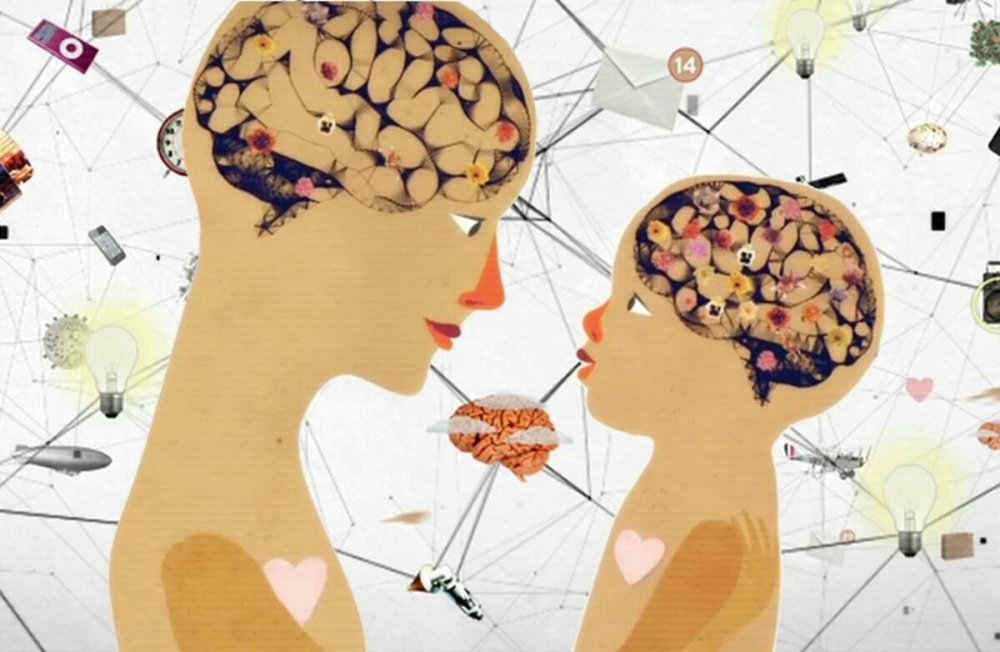 Человек с облачком мыслей