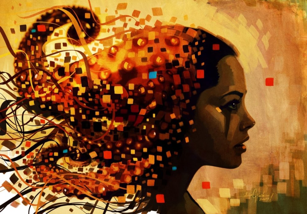 Голова пазл