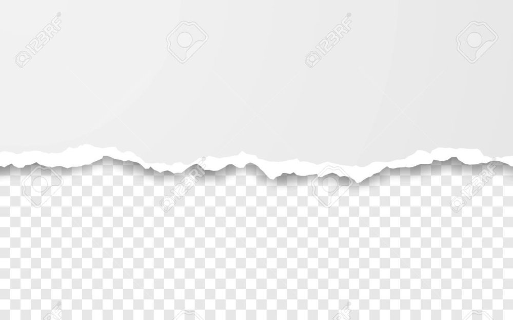 Рваный край бумаги