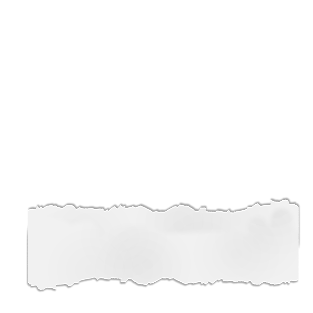 Эффект рваной бумаги на прозрачном фоне