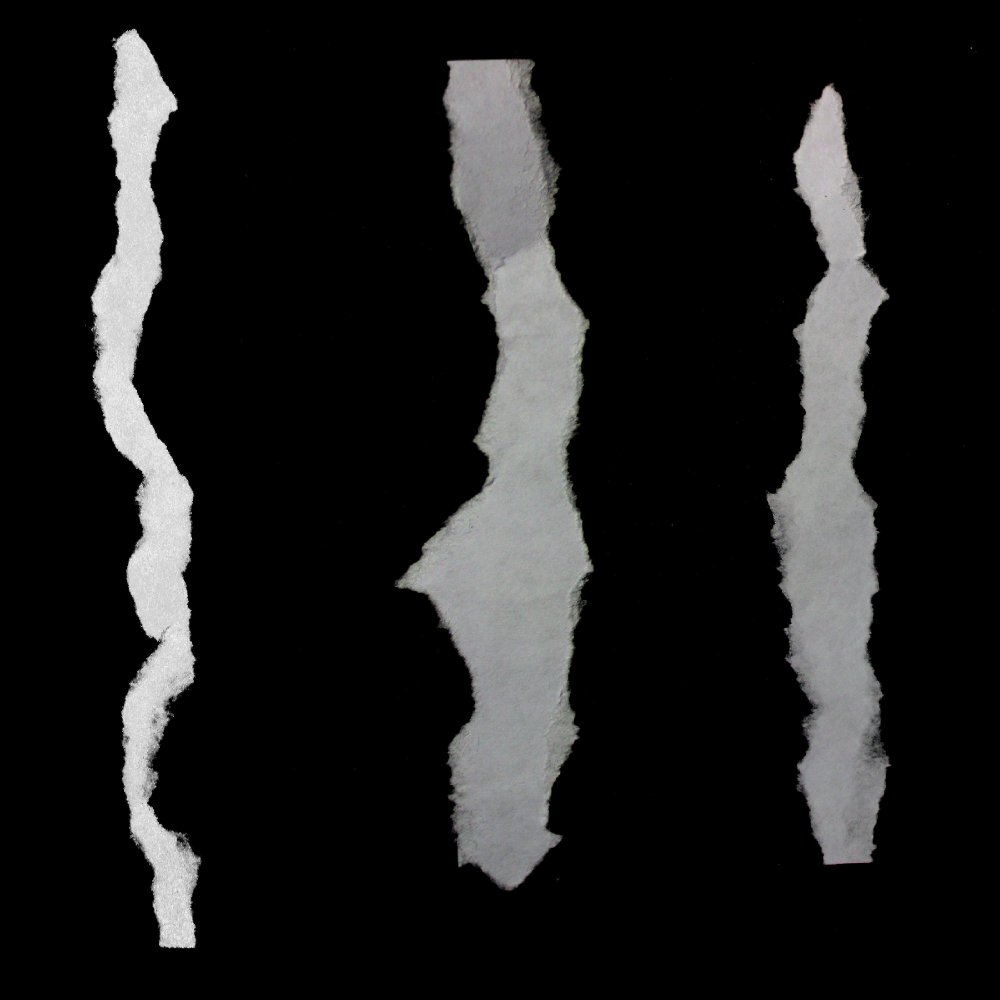 Эффект рваной бумаги