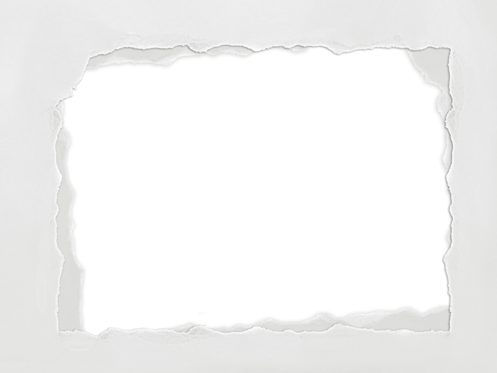 Рамка рваные края