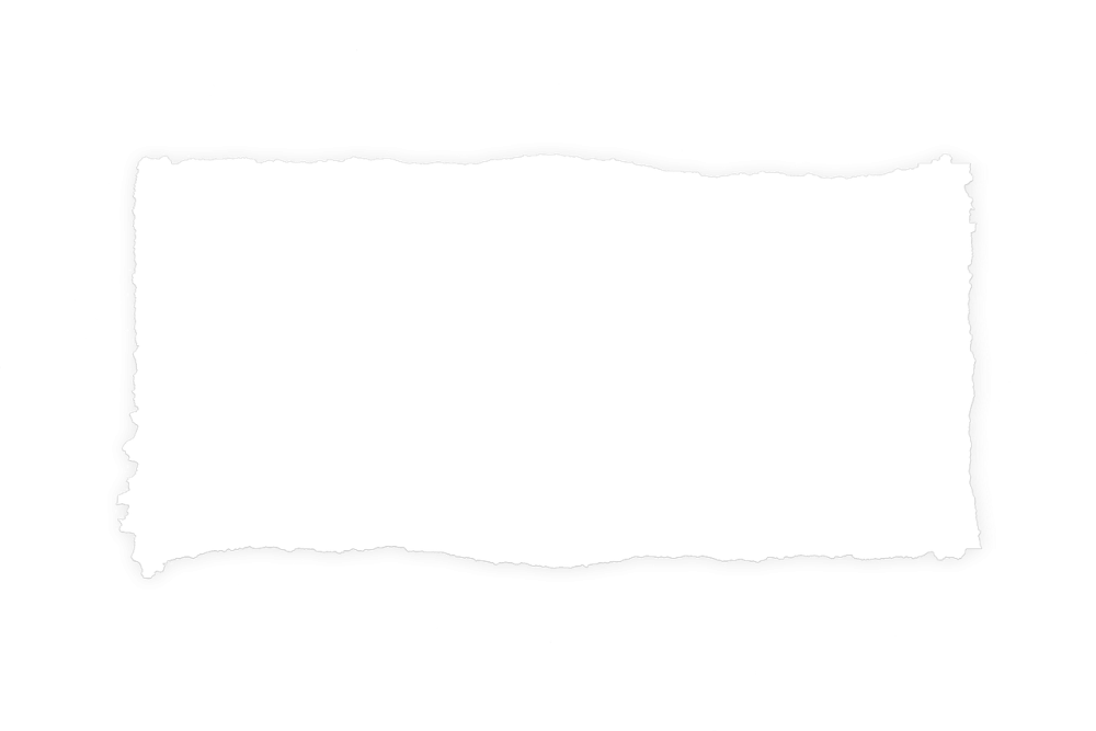 Обрывок бумаги на прозрачном фоне