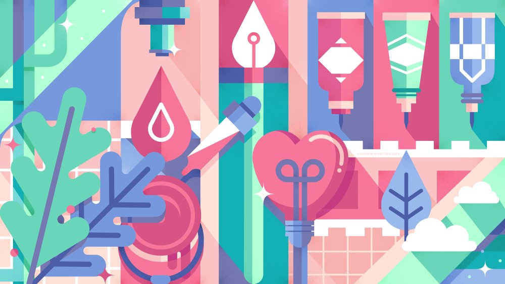 Абстракция флэт