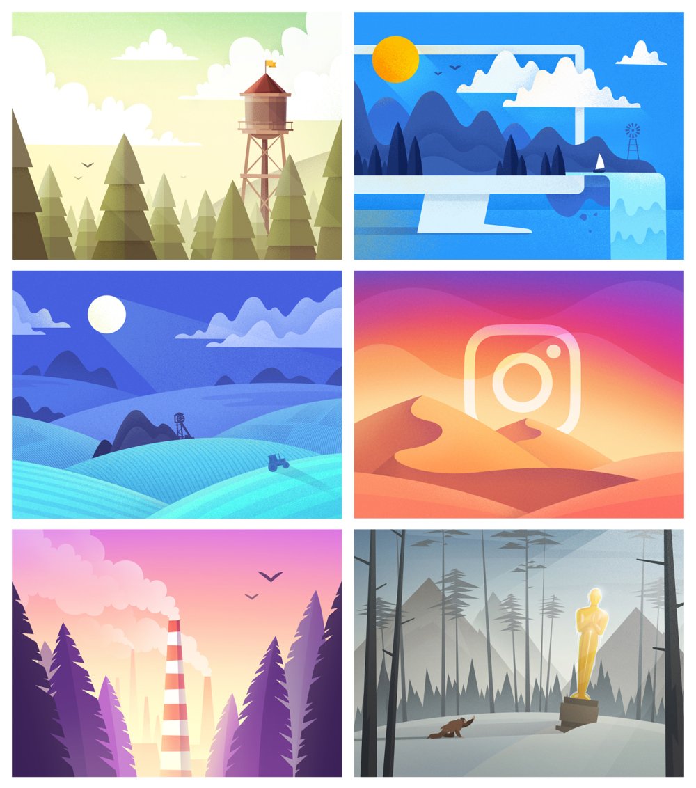 Графика в стиле cartoon