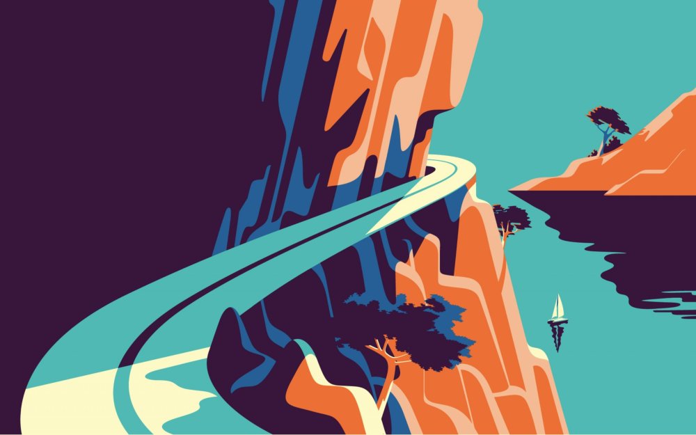 Flat иллюстрации