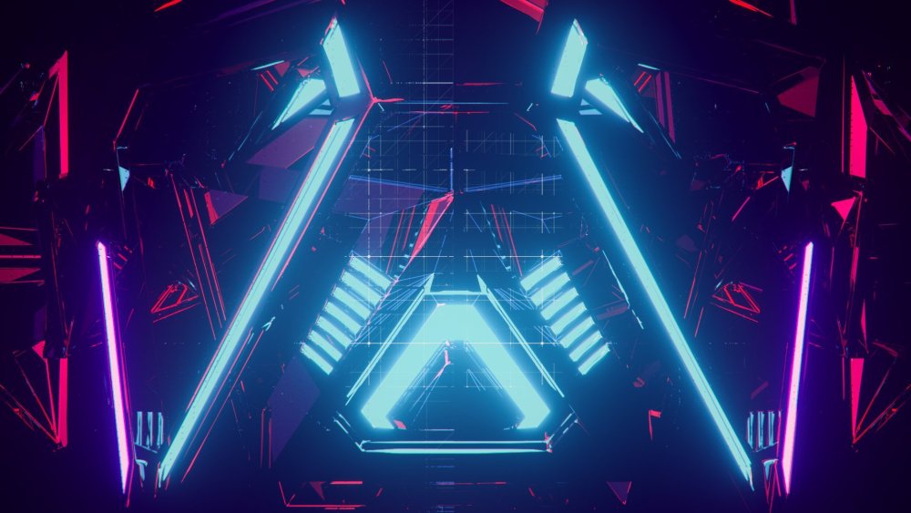 Неоновый Cyberpunk 2077