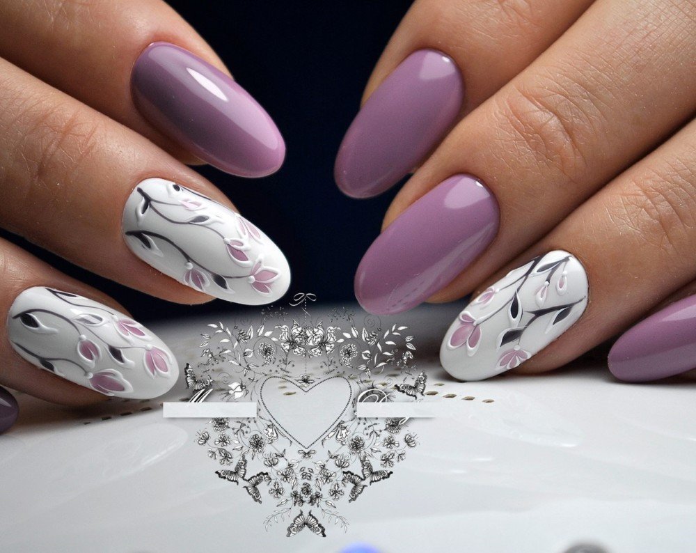 Идеи весеннего маникюра