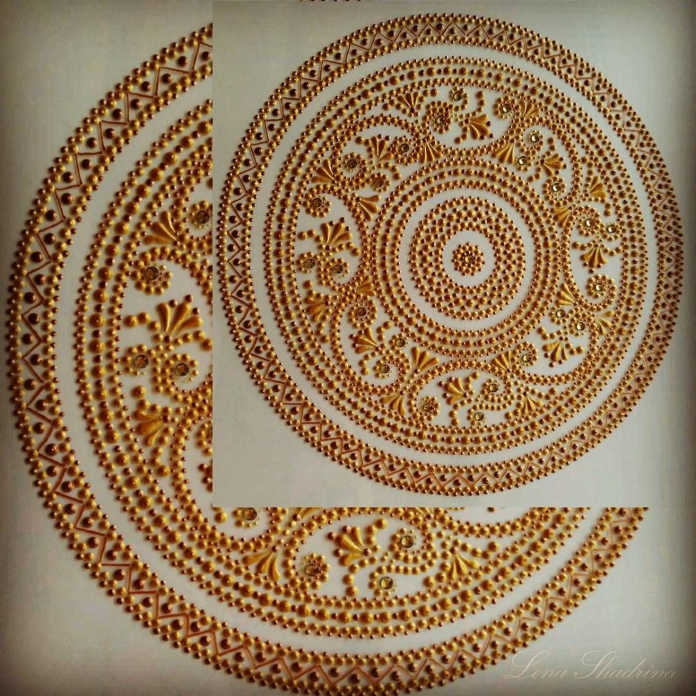 Рама с татарским орнаментом