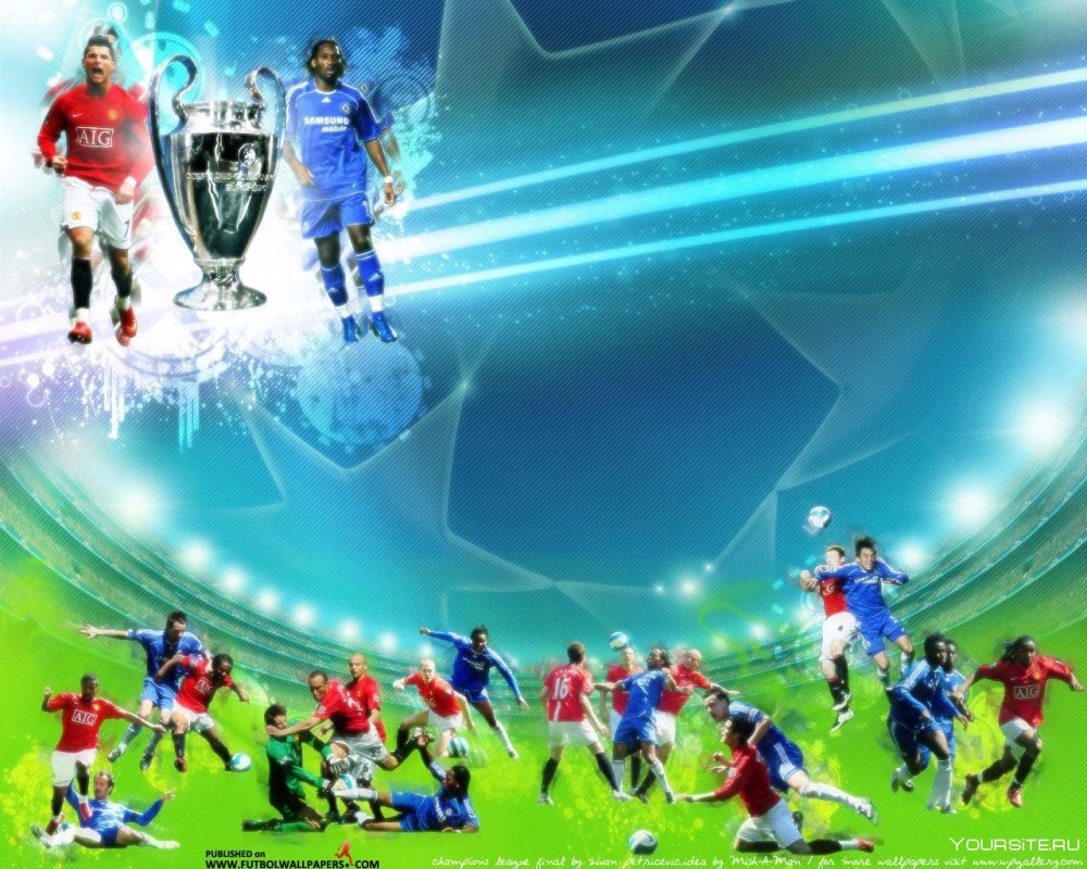 Фон для футбольной афиши