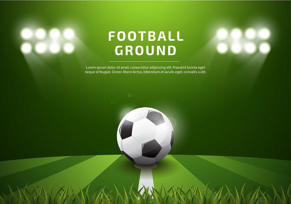 Афиша футбол шаблон