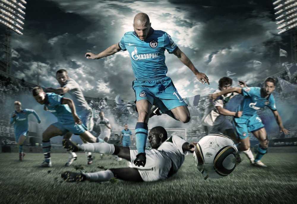 Рамка футбольное поле