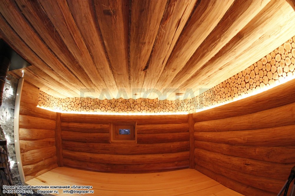 Баня в стиле Леший