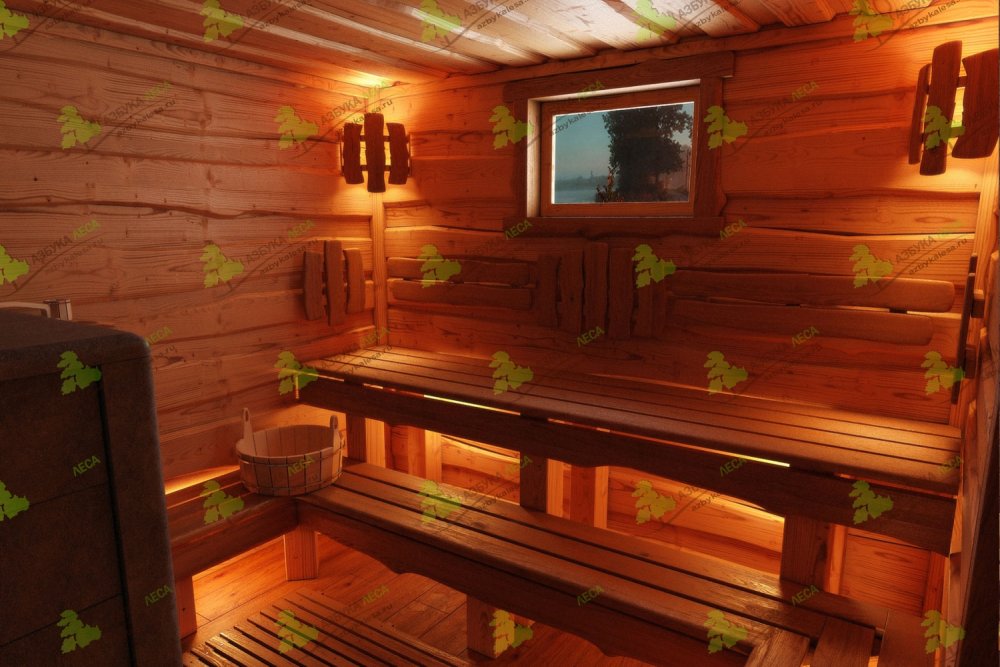 Отделка сауны