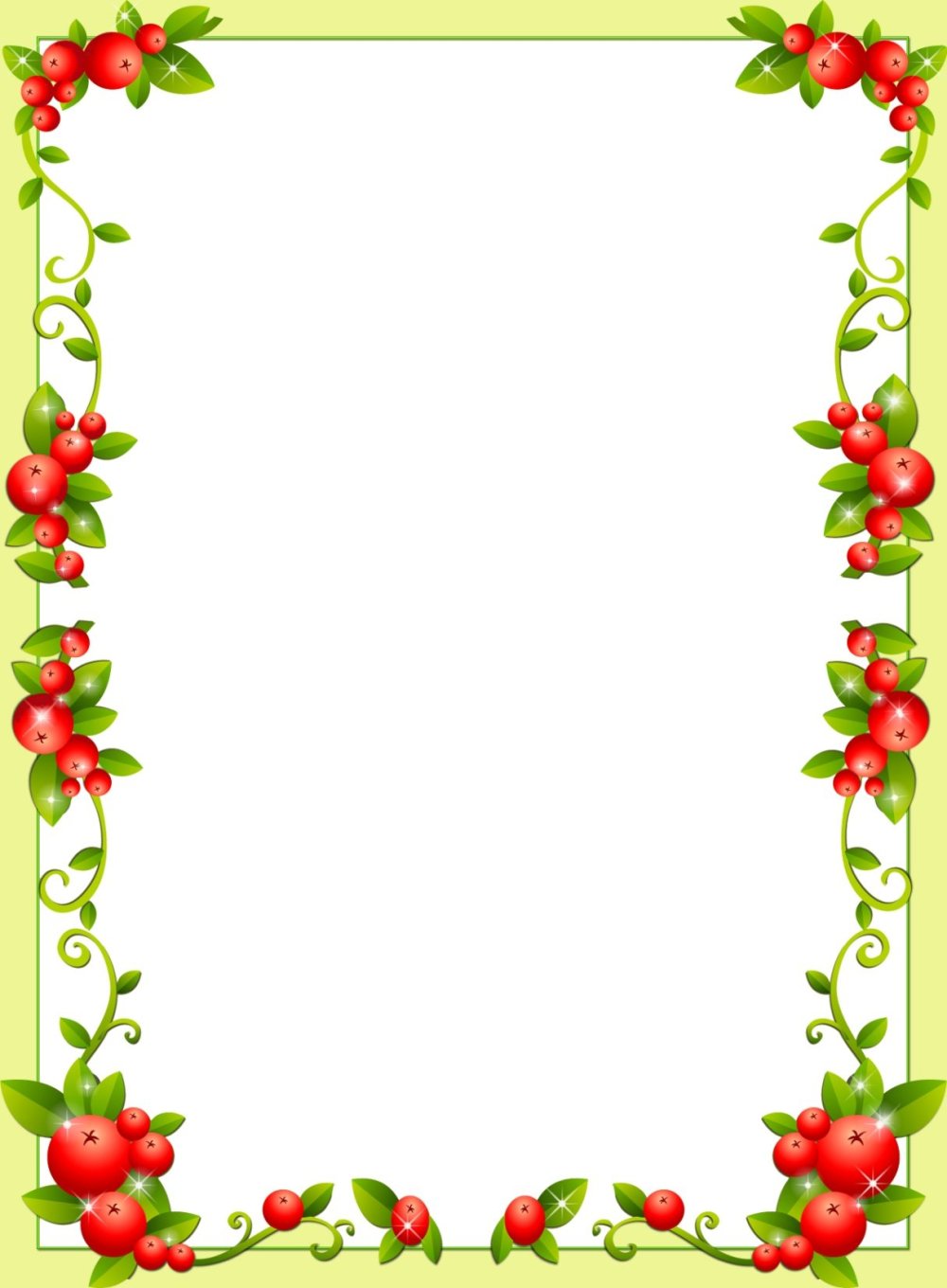 Рамочка с ягодами