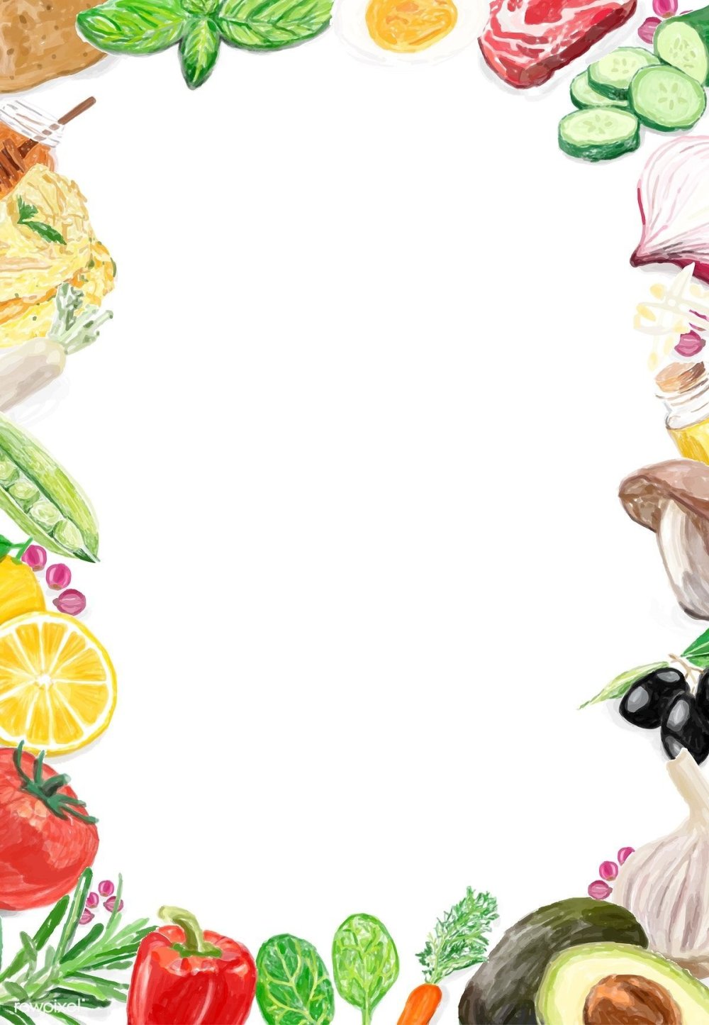 Рамка еда