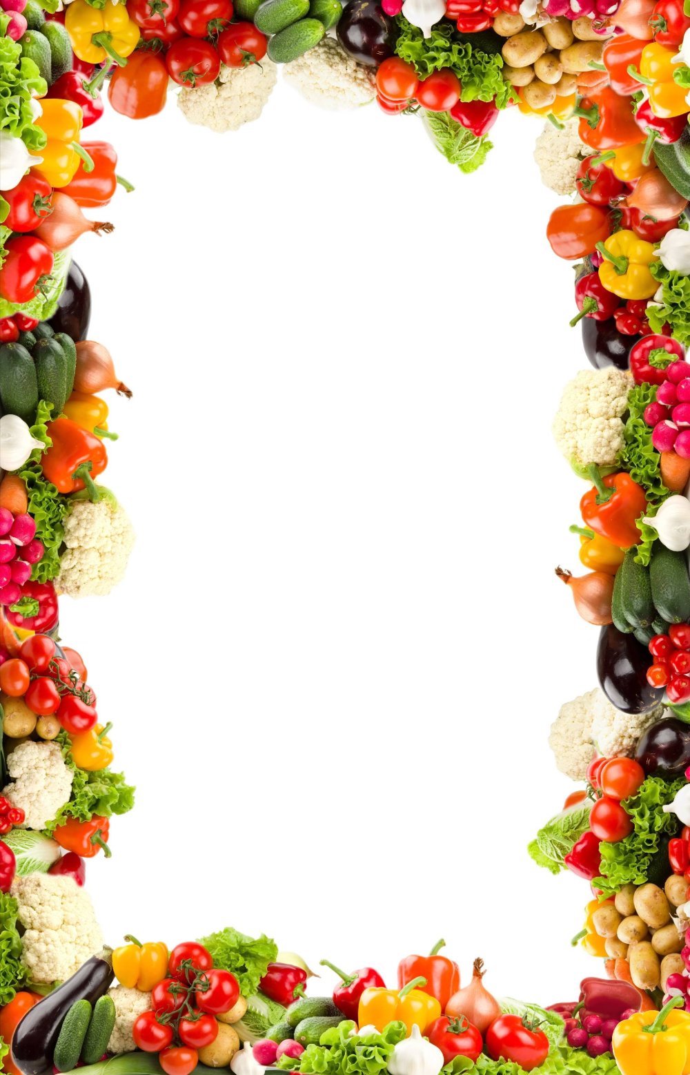 Фон для презентации овощи