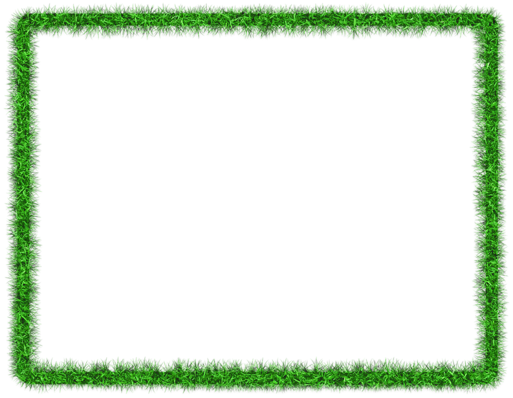 Рамка зеленая