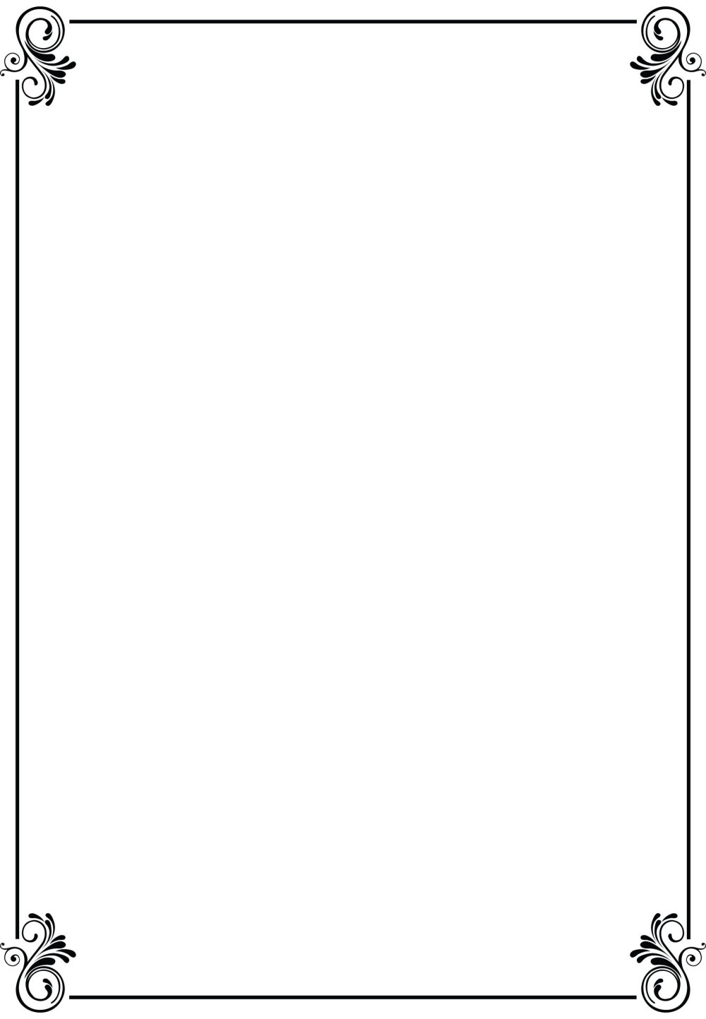 Рамки для текста простые