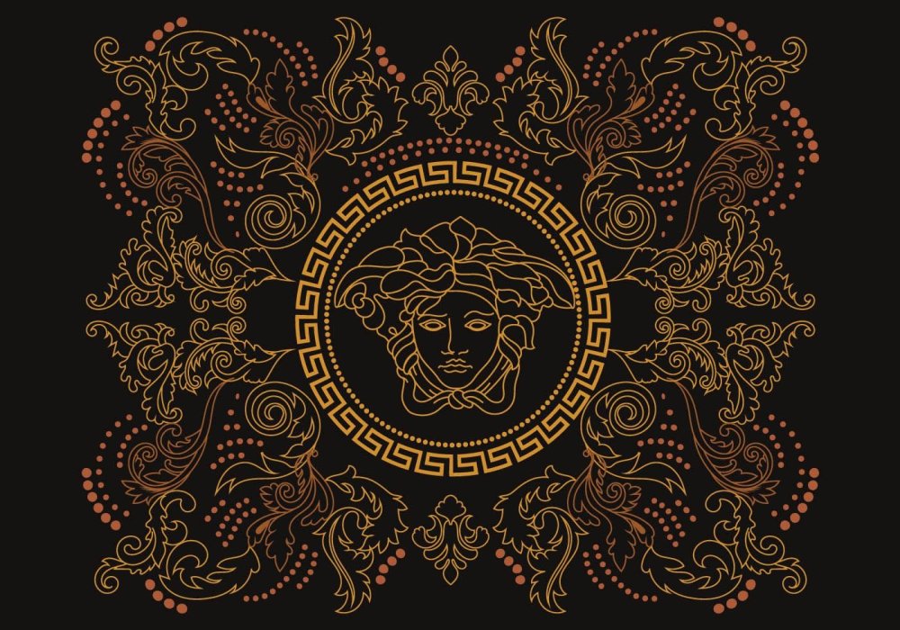 Орнамент под Версаче