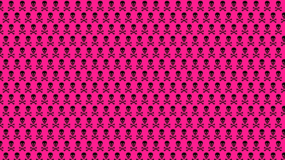 Черно розовые квадраты