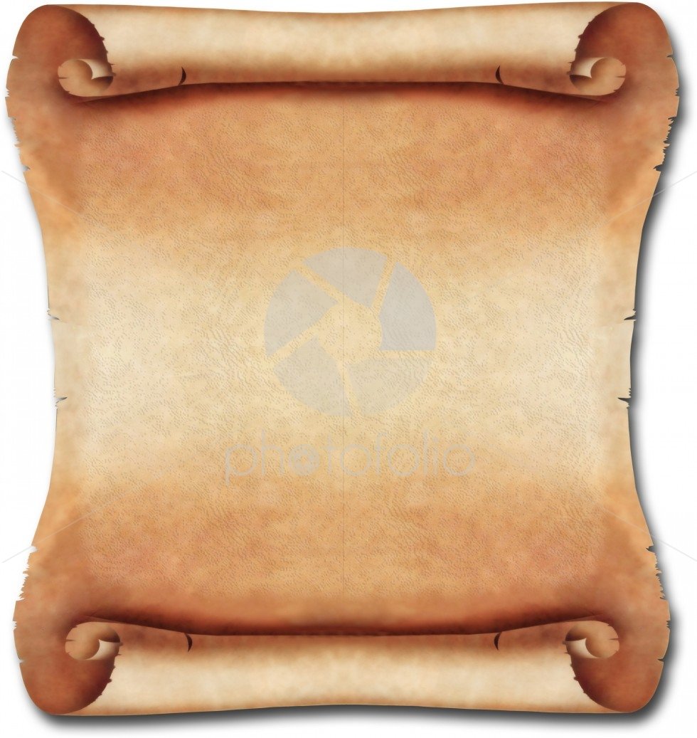 Лист в виде пергамента