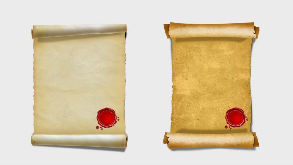 Свиток с печатью