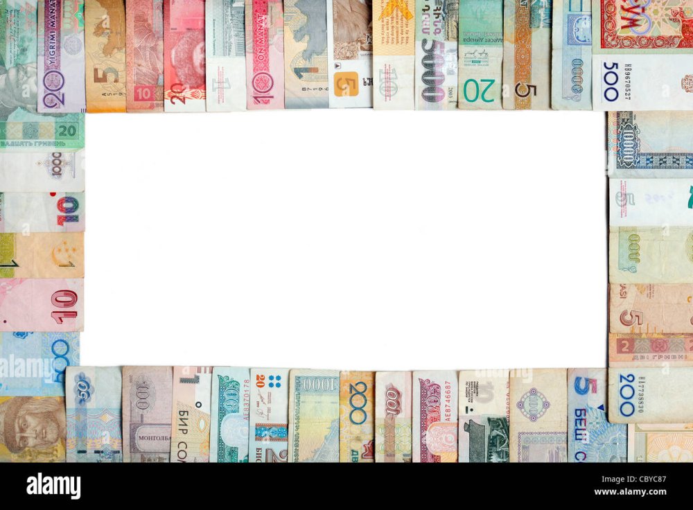 Рамка для денежной купюры