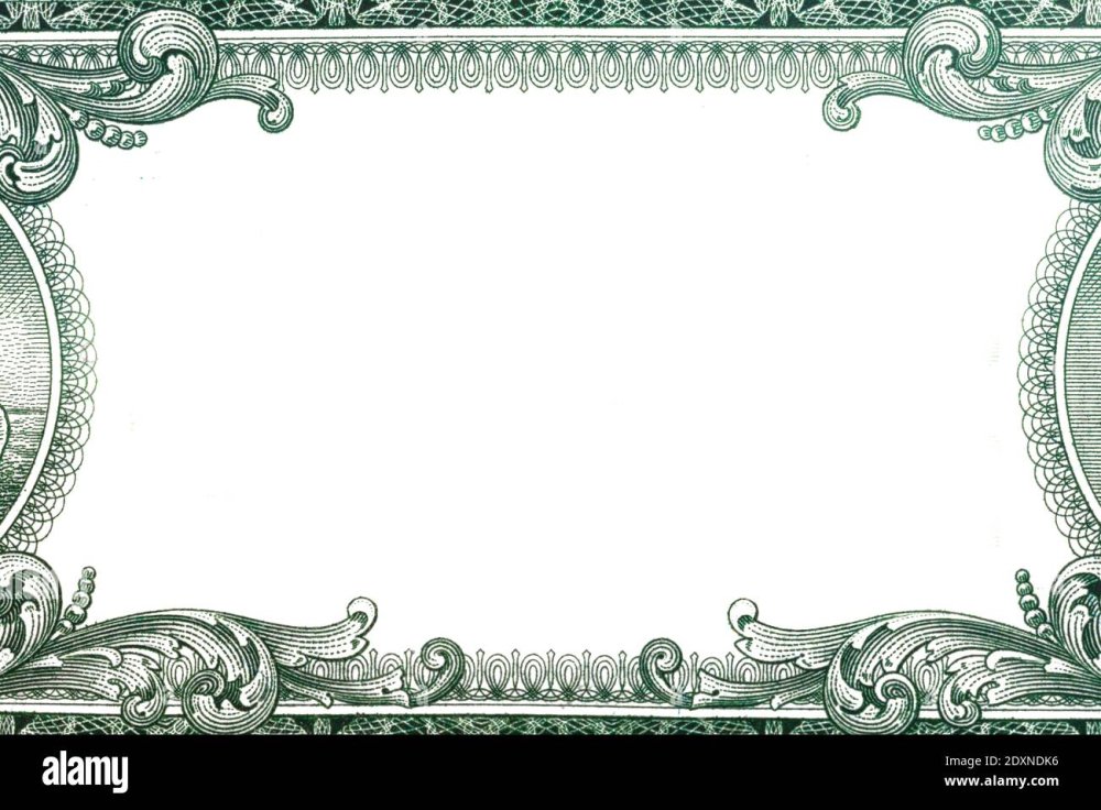 Деньги в рамке