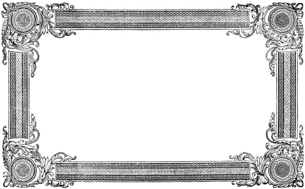 Рамка в античном стиле