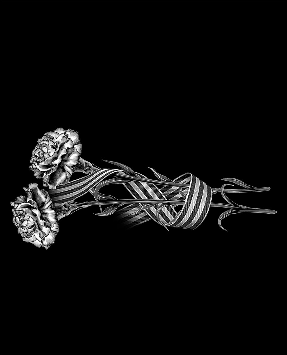 Цветы на памятнике гравировка